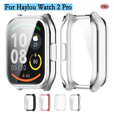 Carcasă Pentru Haylou Watch 2 Pro / LS02 Pro Cu Folie de Protecție pentru Ecranul Ceasului Carcasă TPU Moale și Durabilă Acoperire Completă Accesorii