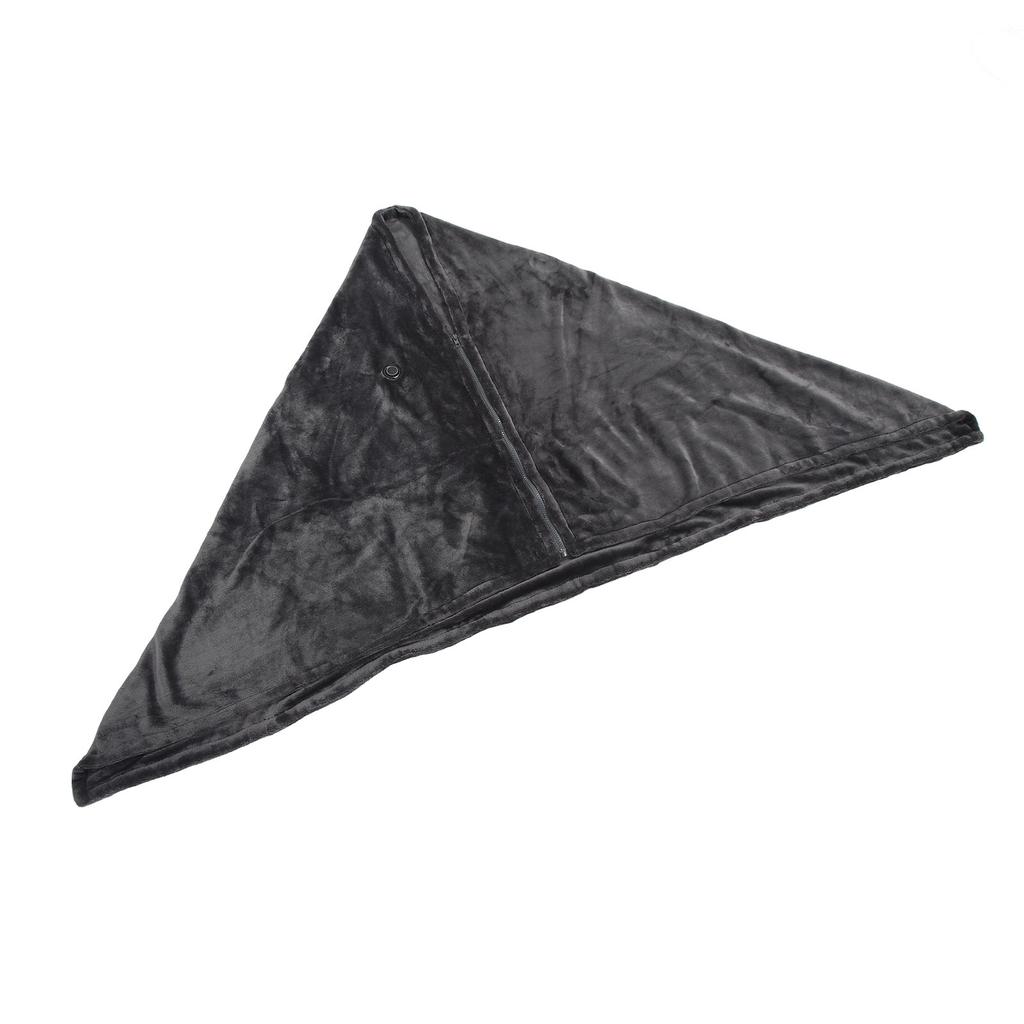 Billiard Cue Stick Bag Foldable Portable Adjustable Shoulder Strap Hand Stitched 1/2 Pool Stick Case