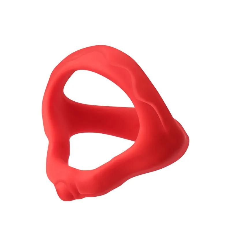 Silicone Durable Penis Ring Adult Men Ejaculation Delay Chastity Cock Rubber Rings Penis Enlargement Sex Toys For Male Sex Ring