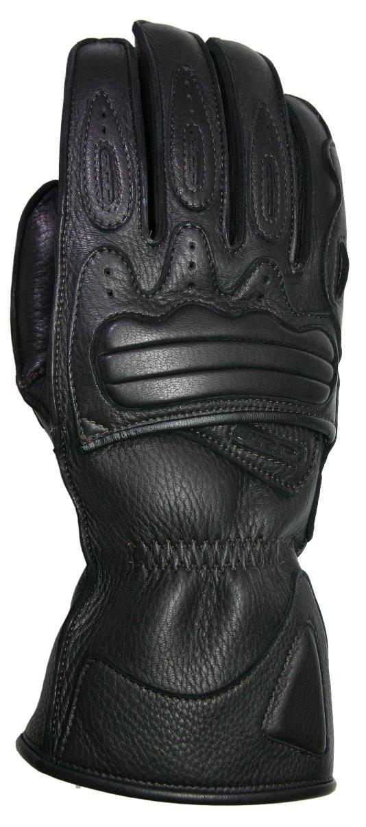 

JRP Motorcycle Leather Gloves DDL Long Gloves Black L чорний