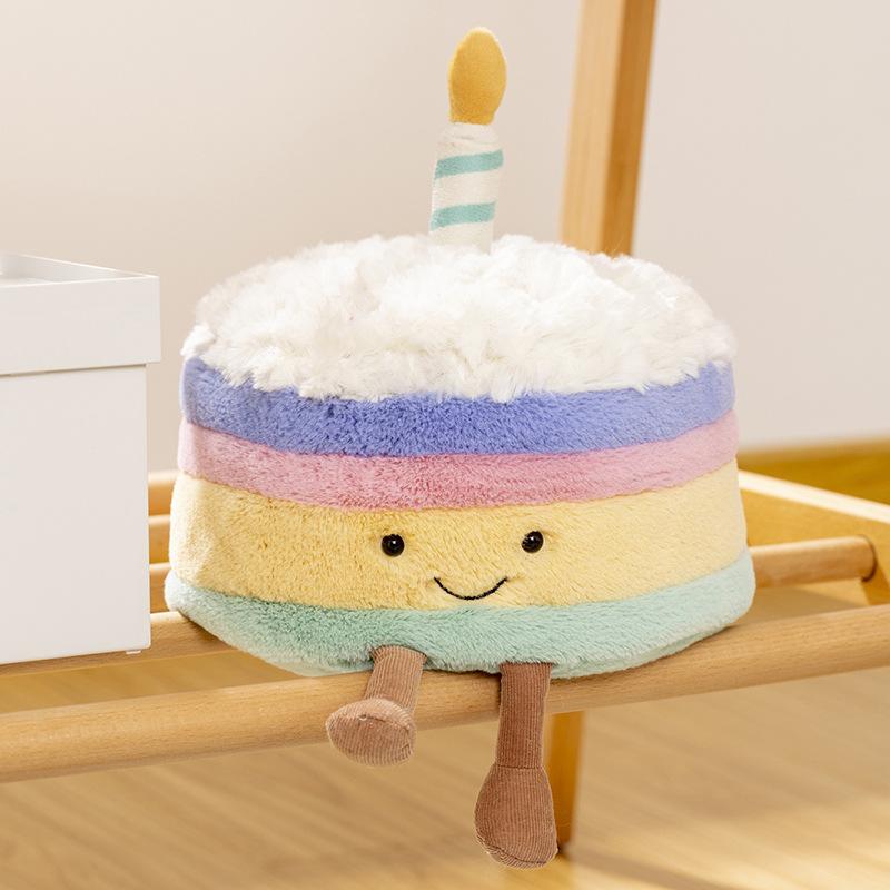 Fun cake doll dessert jc food series doll creative simulation plush toy wedding doll
