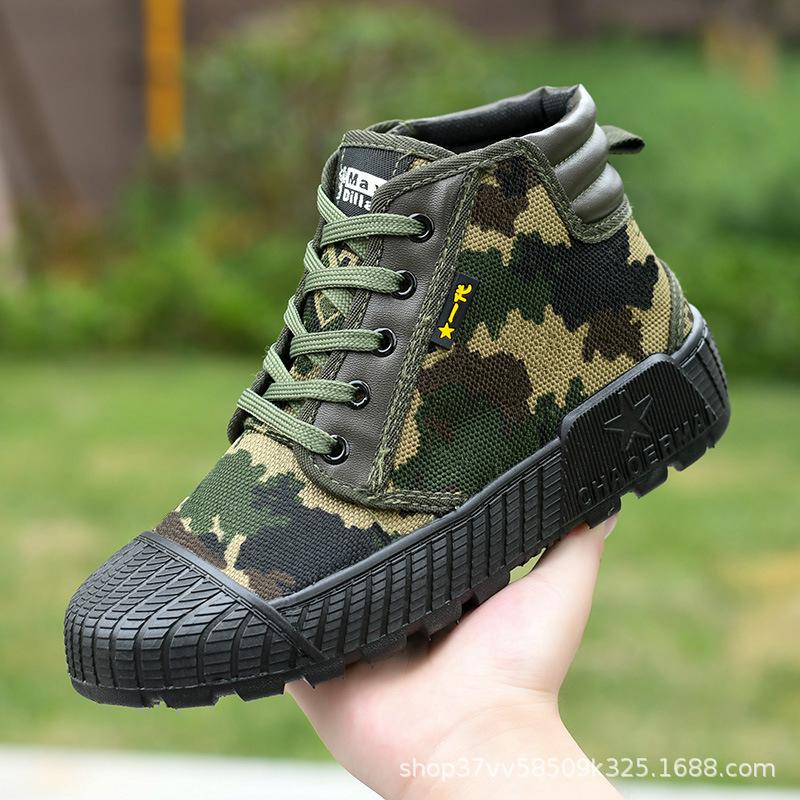 

[Star Generation] High and low-top liberation shoes Outdoor shoes Wear-resistant and durable construction site shoes Training shoes Canvas shoes 38