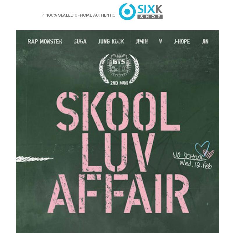 BTS - SKOOL LUV FAFAIR [NO POB] RANDOM