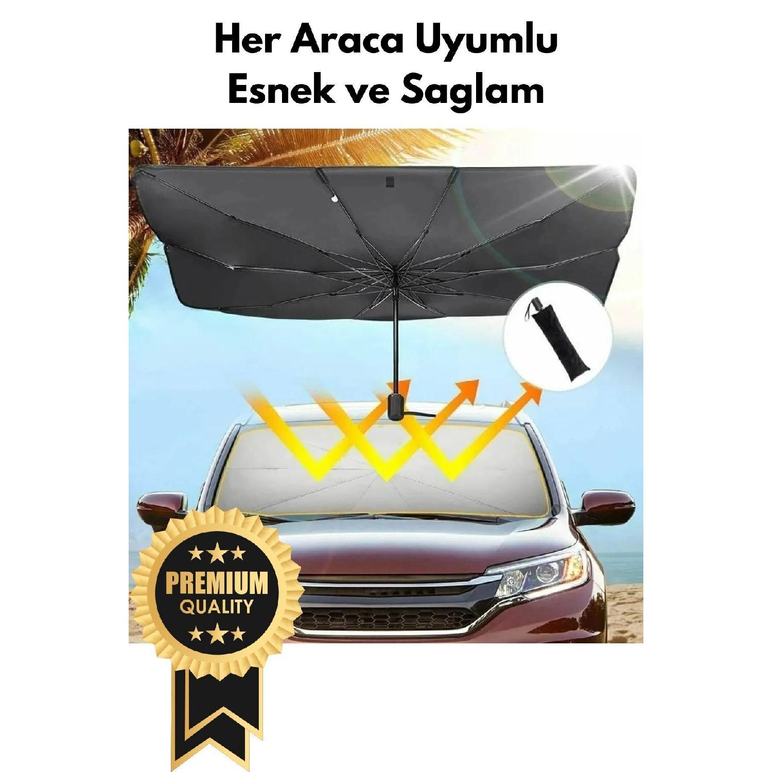 

Car Windshield Sunshade Foldable Sunshade Umbrella Windshield Canopy For All Vehicles