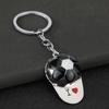 New Model Football Keychain, Colorful Baseball Cap, Alloy Imitation Football Player Keychain, World Cup Bag Pendant, Hanging Piece