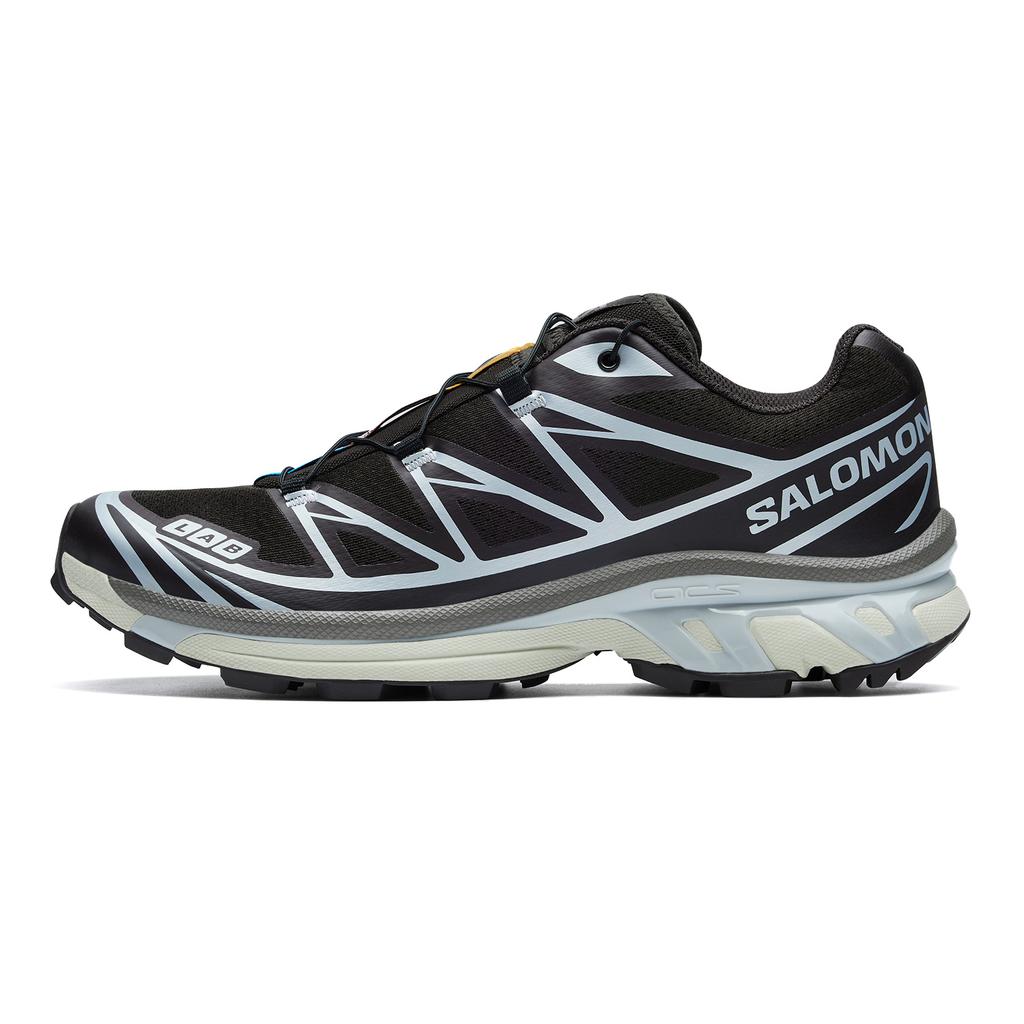 SALOMON Xt-6 Non-Slip Wear-Resistant Low-Top Hiking Shoes Unisex Hiking Shoes Black Coffee 476904