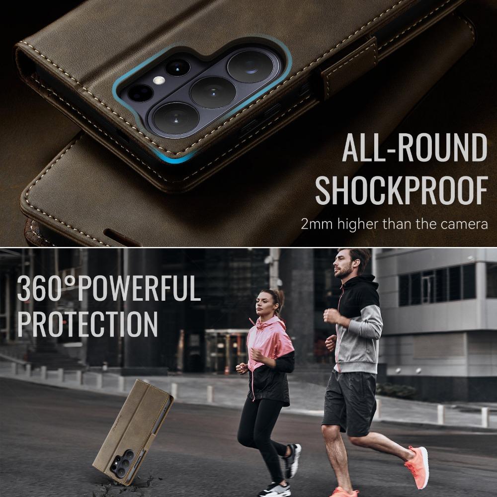 RFID Leather 360 Protect Card Pocket Funda for Samsung Galaxy S26 Ultra 5G 2026 Flip Case Magnet Book Etui Samsung S26 Plus Capa