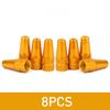 4/8pcs Aluminum Alloy Bicycle Tire Prest Valve Cap MTB Road Bike Covered Protector Road MTB Tyre Dustproof Bike Presta Valve