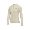 SAUCONY Comfortable Soft Stand Collar Pullover Long Sleeve Knit Sweater Unisex Sweater Khaki SA1269LT21L-WT040
