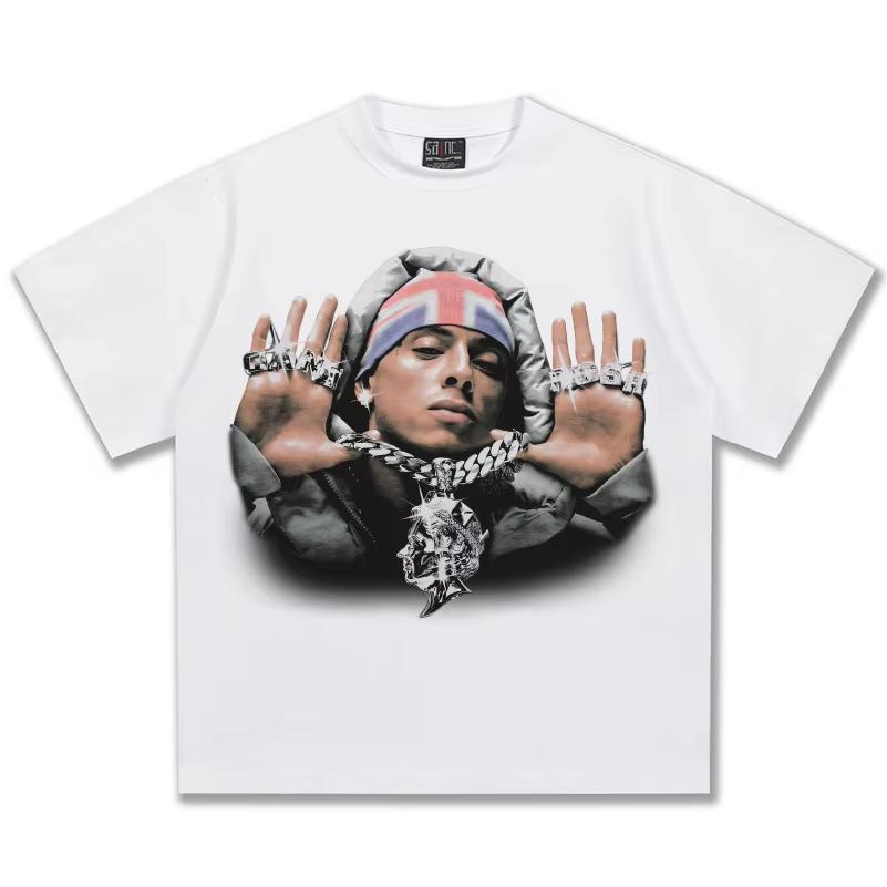 

Central Cee Graphic TShirt Unisex Oversized Hip Hop Rapper Casual Cotton Short Sleeve Trendy Streetwear Fashion for Weekend 4XL