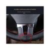 Steering Wheel Cover, Genuine Leather, Handmade Leather Cover, Universal for Men and Women, Suitable for All Seasons, Non-Slip Stitched Handle Cover