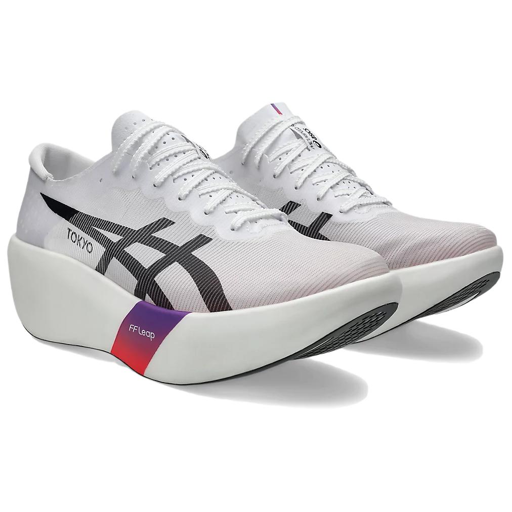 Asics Metaspeed Ray White Flash Red Unisex Sneakers 1013A176-100