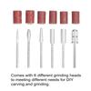 USB Power Supplys Handheld Mini Electric Grinder Nail Gelatum Removing Tool Machine Speed Adjustable Grinding Rotary