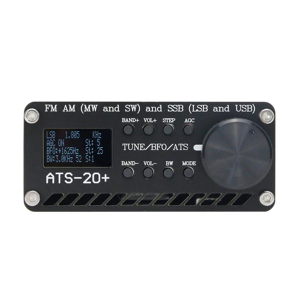 ATS-20+ Plus ATS20 V2 SI4732 Radioodbiornik Dla Odbiornika DSP FM AM I SSB Wbudowana Bateria Litowo-Polimerowa 3,6V 800mAh