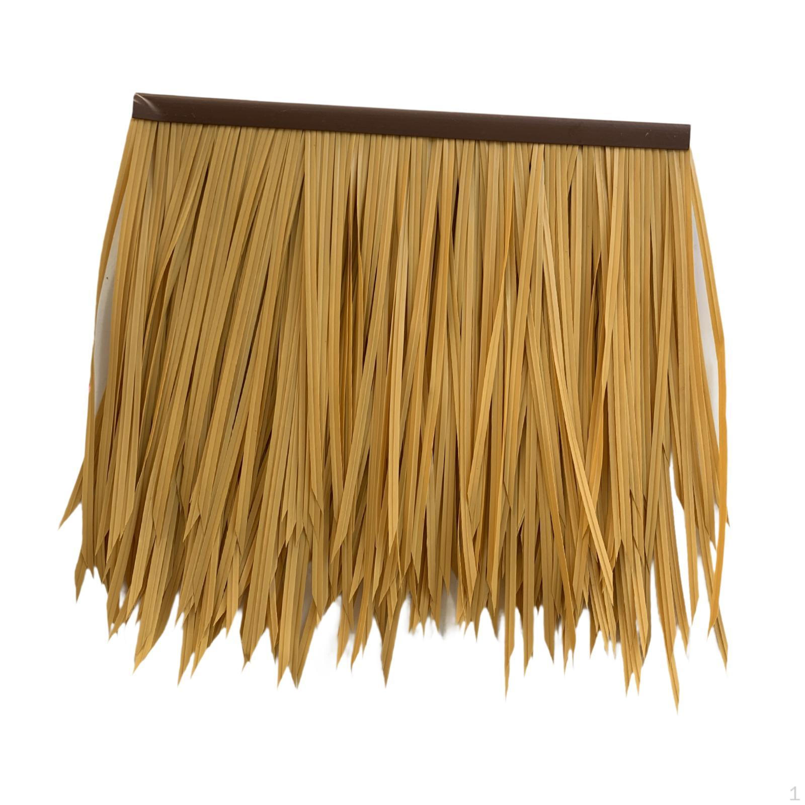 Синтетическая соломенная кровля для наружного декора