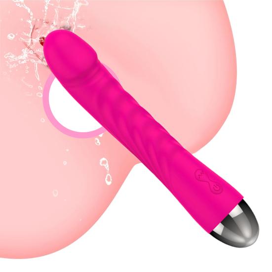 Female Masturbator Strong Vibration Portable Quiet Bass 10-Frequency Simulated Flirting Use Silicone Clit Stimulator Masturbator Massage Stick Adult