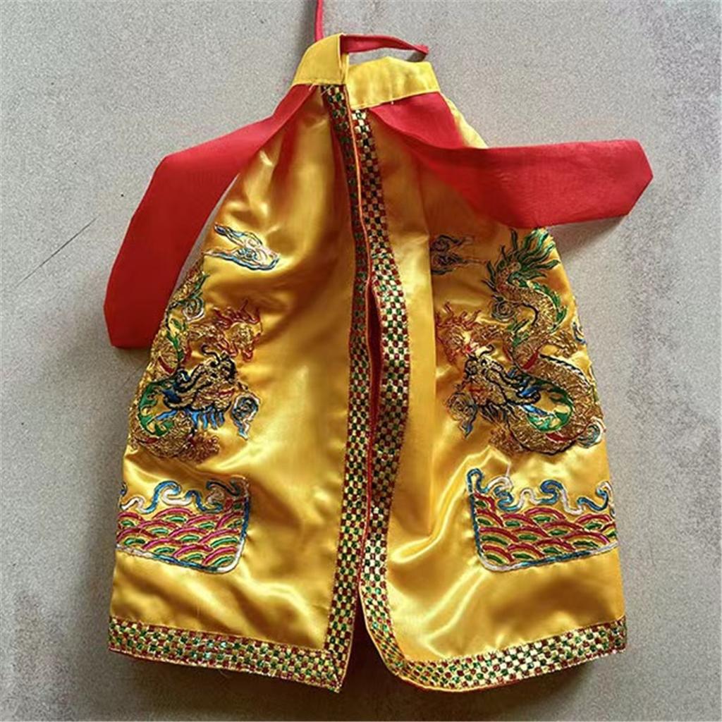 Home Decor Buddha Statue with God of Wealth Guanyin Cloak Figurine Household Ornament Cape Accessory for Home Decor