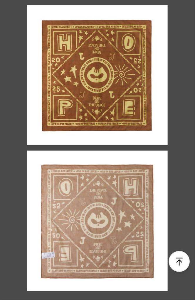 [USED] BTS HOPE ON THE STAGE bandana scarf