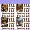Calendario Conto alla Rovescia Animali di Natale Ornamento da Appendere in Acrilico Regalo per Bambini e Amici