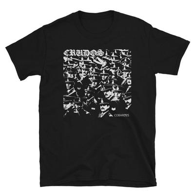 230 Gsm 100% Cotton Los Crudoscobardes Shirt