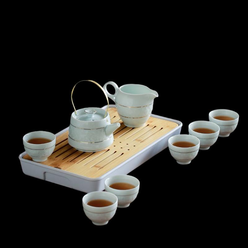 

Sushih Yingqing Celadon Dry Bubble Tea Set 1 Set