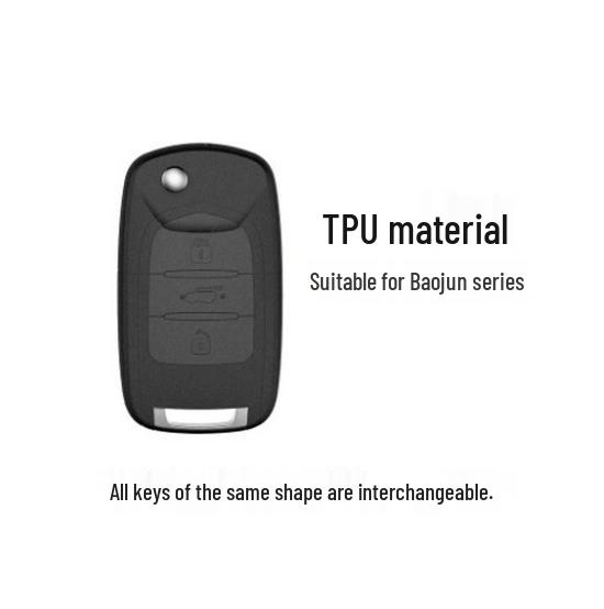 High-End Key Cover for Wuling Bingo, Hongguang Mini, Xingguang S, Mini, Macaron Gen 3, and Qingkong G Models