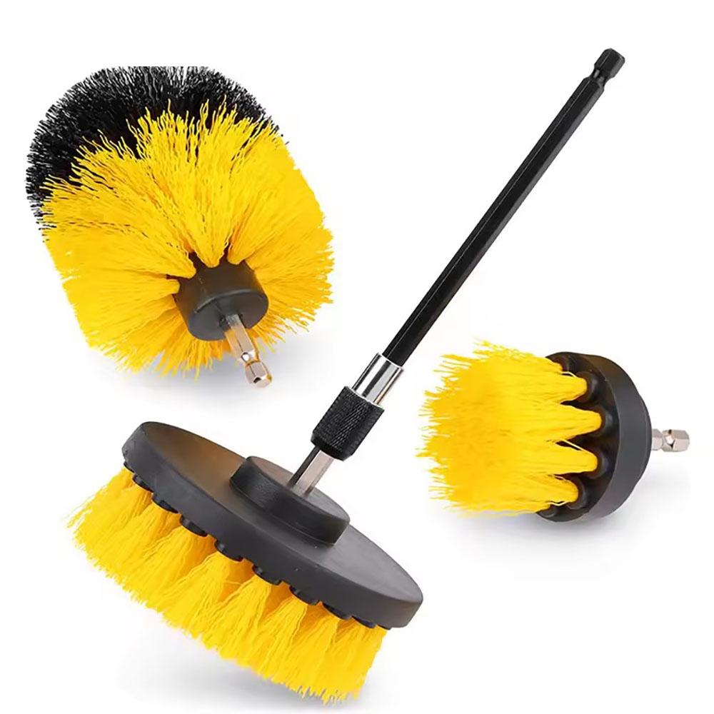Drill Brush Accessories Set Electric Cleaner Brush with Drill Brush To Clean Showers Bathtubs Bathroom Tile Slurry Carpet