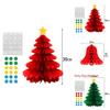 Christmas Party Decor 3d Honeycomb Hanging Decorations For Winter Holiday Celebrations