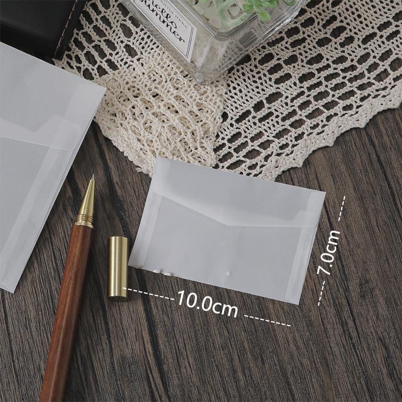 Transluzente 120 g/m² Pergament Hochzeitseinladungs-Umschläge - Größen 3/5/7