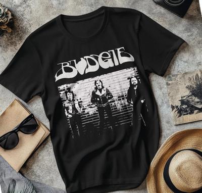 Koszulka z papużką falistą zespół rockowy KOSZULKA LETNIA Wszystkie rozmiary S do 45XL XX325