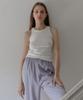 38COMEONCOMMON Round Rib Sleeveless (White)