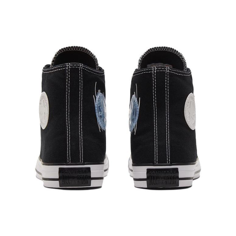 Converse Chuck Taylor All Star Comfortable High-Top Canvas Shoes Unisex Sneakers Black White A02583C