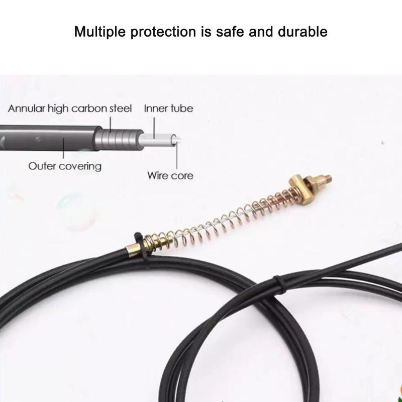 Ebike Rear Drum Brake Line Electric Scooter Brake Cable Rear Front Cable Replace For Electric Bike Moto Parts Accessories