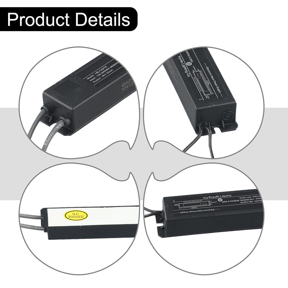 3KV 30mA Neonlicht-Transformator mit elektrolytfreiem Filter und wasserdichtem Gehäuse für Außen-LED-Schilder