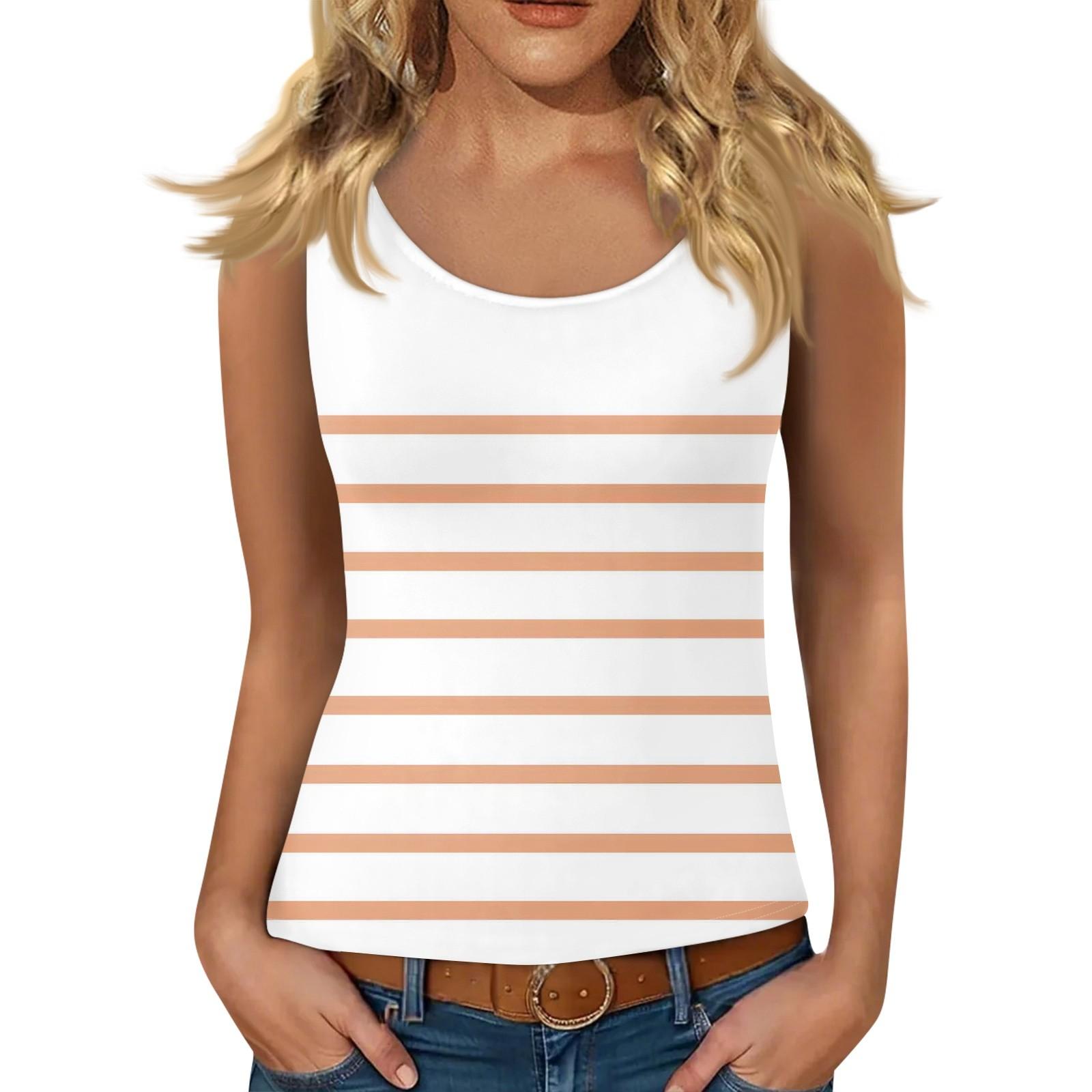 

Женский жилет без рукавов с глубоким вырезом, футболка с U-образным вырезом, подтяжки XL жёлтый