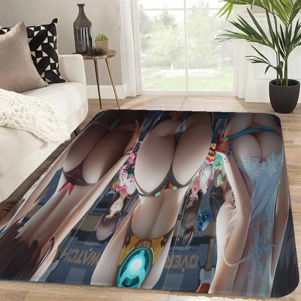 Game O-Overwatchs Bath Mat Nordic Style Home Doormat Bathroom-Toilet Mats Bedroom Welcome Doormat