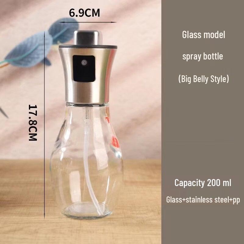 Ruhan Stainless Steel Press-Type Oil Sprayer