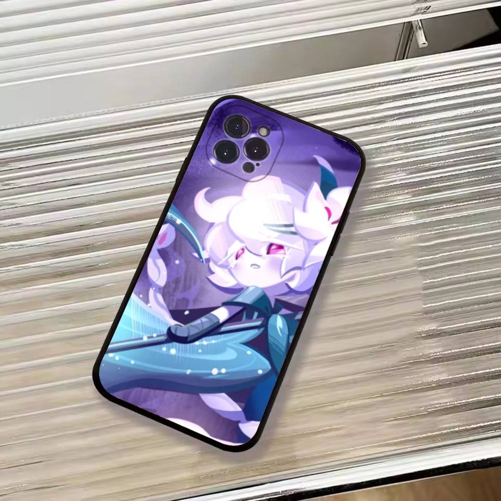 Game C-Cookie R-Run Kingdom Phone Case For iPhone 17,16,15,14,13,12,11 Plus,Pro Max,XS,Soft Black Cover