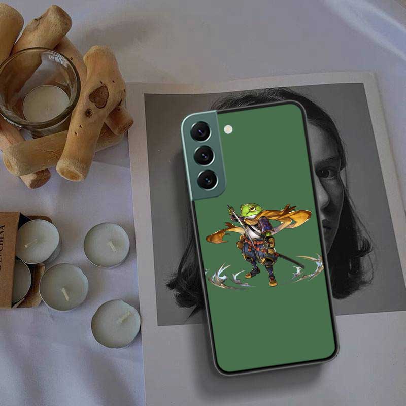Cute Mouse Axolotl Frog Wizard Phone Case For Samsung Galaxy S22 S25 Ultra S21 S10 Plus S26 Edge S20 S23 S24 FE Cover Silico