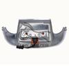For Harley Electra Glide Ultra Classic FLHTCU LED Chrome Motorcycle Front Fender Tip Light Rear Tailing Edge Driving Brake