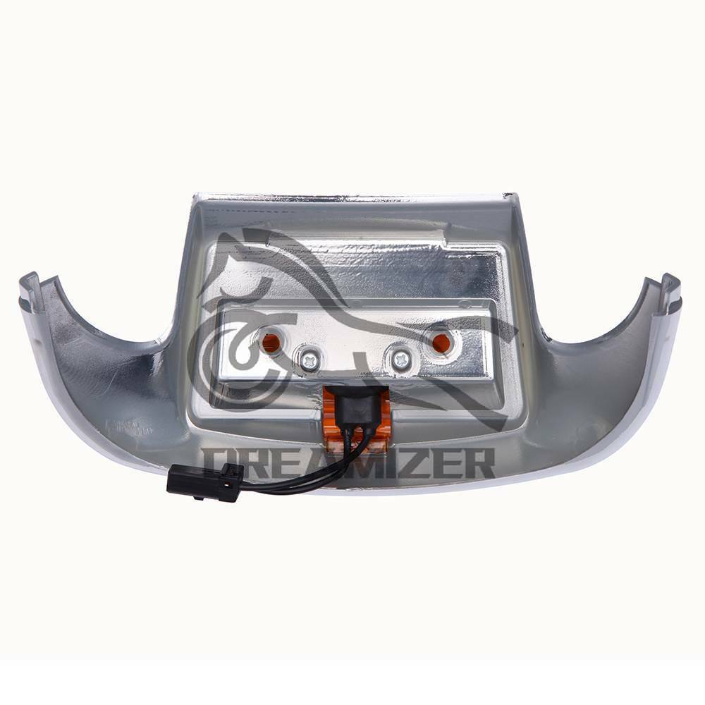 For Harley Electra Glide Ultra Classic FLHTCU LED Chrome Motorcycle Front Fender Tip Light Rear Tailing Edge Driving Brake