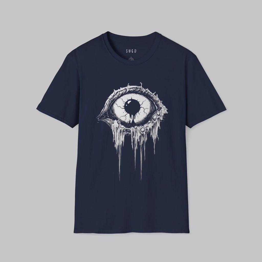 Best Selling Eyeball Gothic T-shirt, Evil Weirdcore Clothes, Alternative Occult Fashion - Horror Gift for Emo Graphic T Shirts