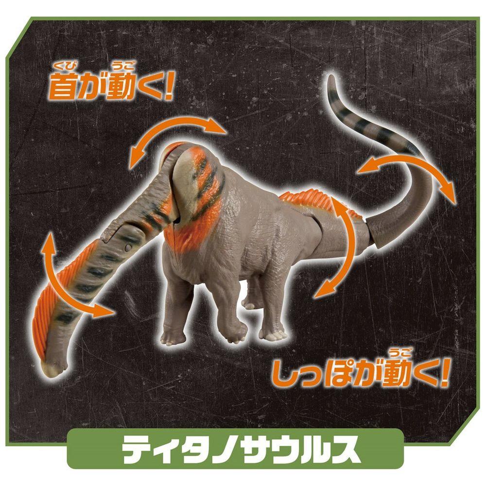 Takara Tomy Ania Jurassic World Dx Set Titanosaurus