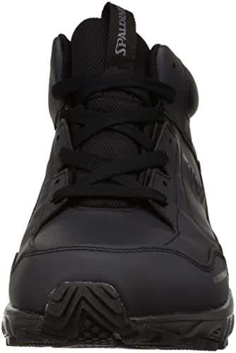 SPALDING Men's Waterproof Snowshoes, Wide Width, 6E, SFW 4000, Black, Size 24.5 Cm