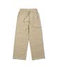 Cargo Bros For Woman Airy Linen Wide Elastic Pants (Beige)