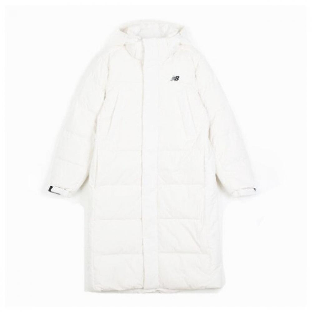 

New Balance Padded Rqk Nbnpec1123 64 Active Long Down Jacket White series/105