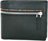 Paul Smith Zipsig Multistripe Leather Bifold Black Men's Wallet,