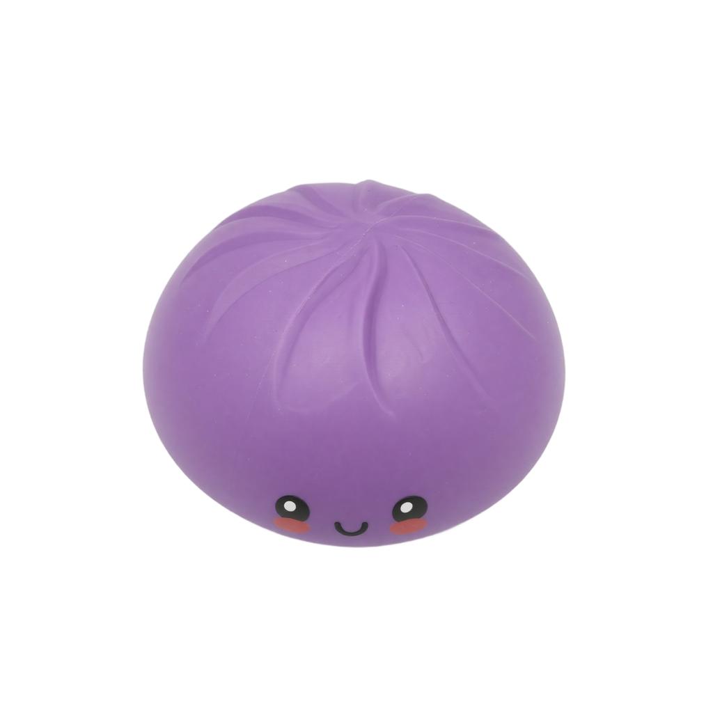 Giant 25cm Soft Squishy Bun Stress Relief Toy Slow Rising Squeeze Sensory Toy for Adults Kids Desk Decoration