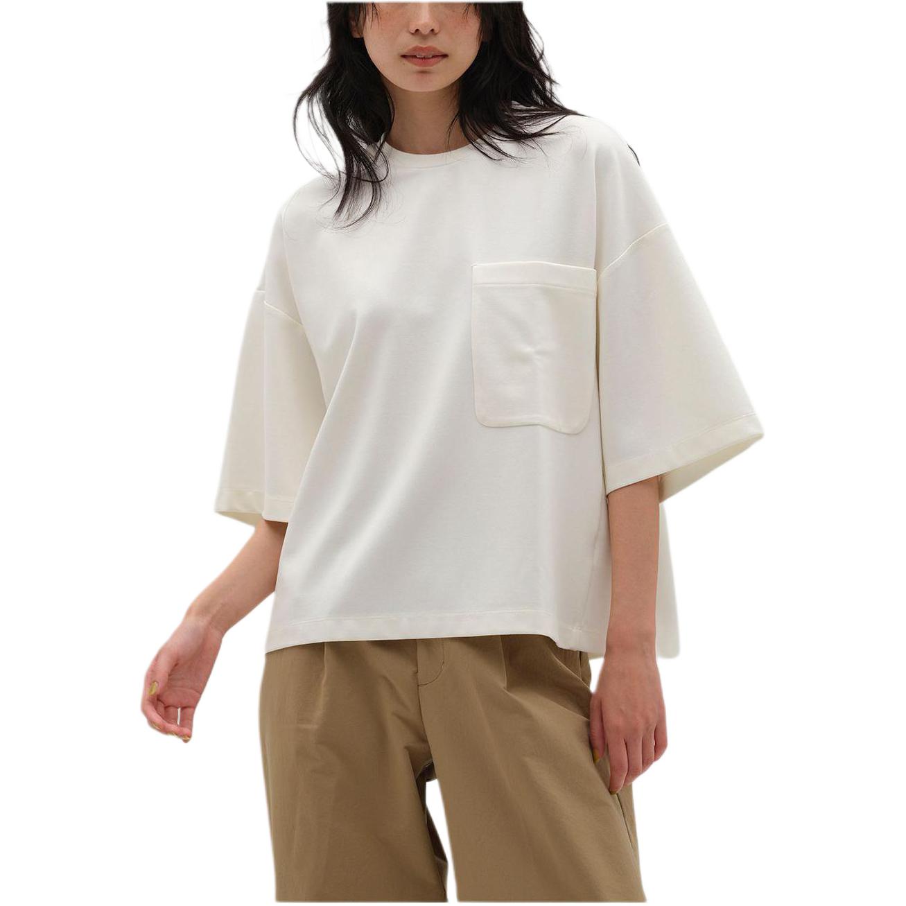 New Balance T Shirt Women s White AWT45001-SST L