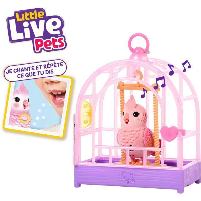 Figurine interactive - LITTLE LIVE PETS - Oiseau Rosie - Sons - Répete